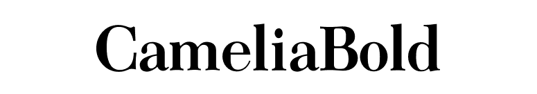 CameliaBold font preview