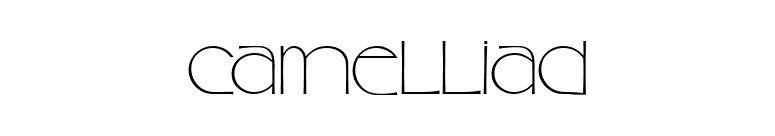 CamelliaD font preview