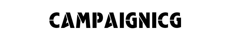 CampaignICG font preview