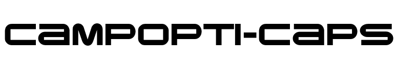 CampOpti-Caps font preview