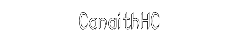 CanaithHC font preview