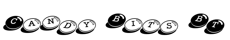 Candy Bits BT font preview