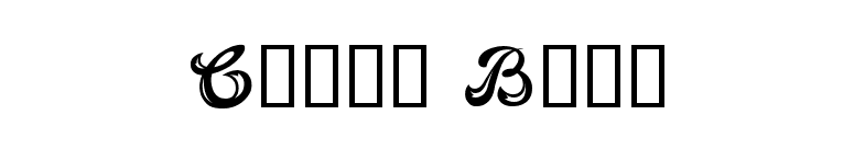 Candy Bold font preview