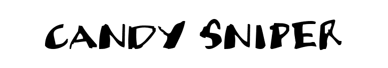 Candy Sniper font preview