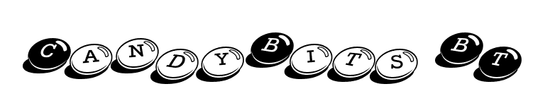 CandyBits BT font preview