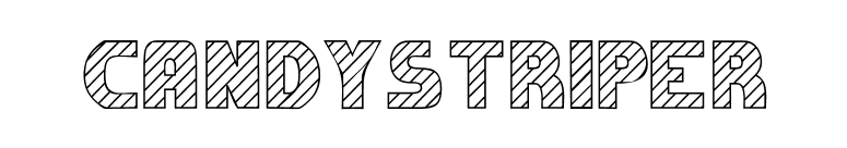 Candystriper font preview