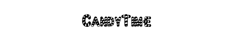 CandyTime font preview