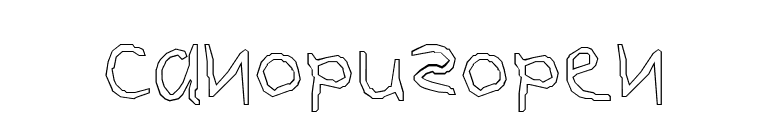 CanopusOpen font preview