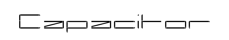 Capacitor font preview