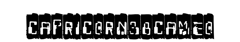 Capricorn38Cameo font preview