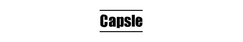 Capsle font preview