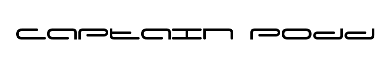 Captain Podd font preview