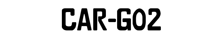 CAR-GO 2 font preview