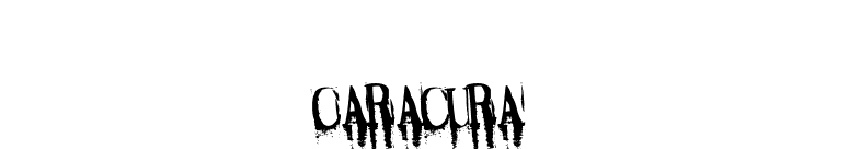 Caracura font preview
