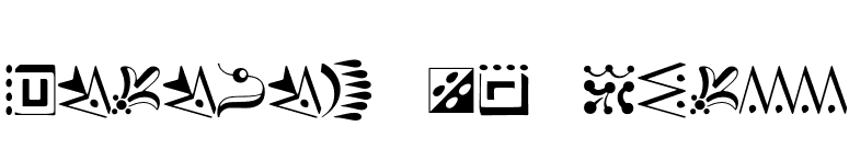 Caravan LH Three font preview