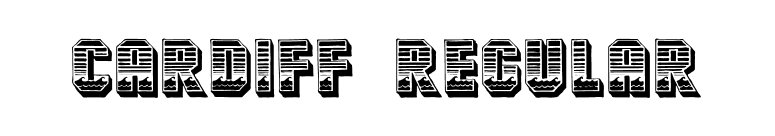 Cardiff Regular font preview