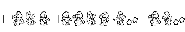 CareBearsbyIacy font preview