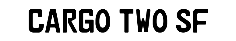 Cargo Two SF font preview