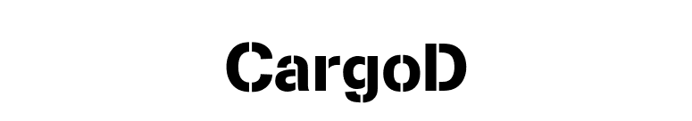 CargoD font preview