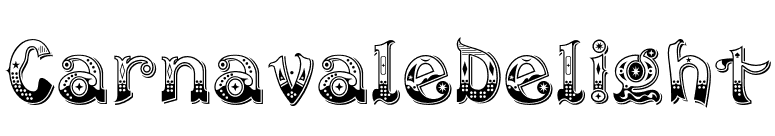 CarnavaleDelight font preview