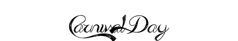 Carnival Day font preview