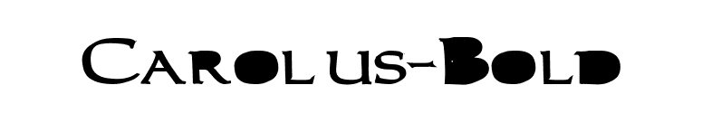 Carolus-Bold font preview