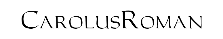 CarolusRoman font preview