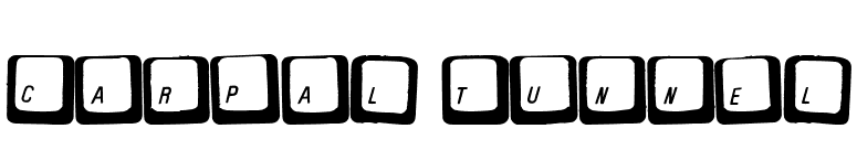 Carpal Tunnel font preview