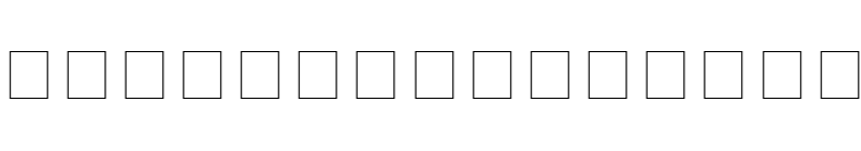 Carr Dingbats 1 font preview
