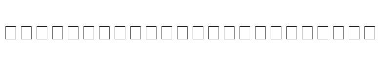 Carr Electronic Dingbats font preview