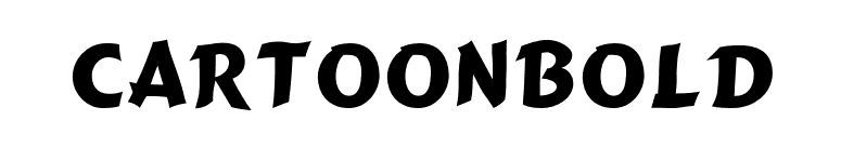 CartoonBold font preview