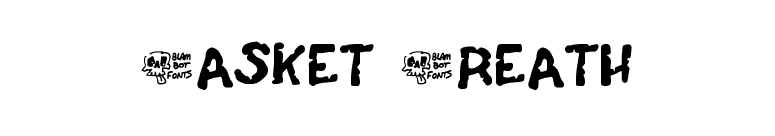 Casket Breath font preview