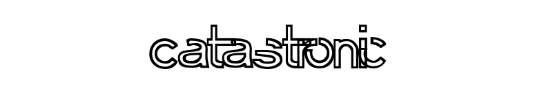 Catastronic font preview