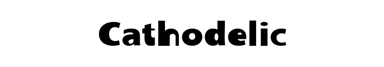 Cathodelic font preview