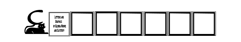 Catstuff font preview