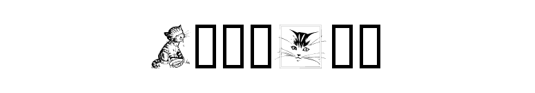 CattArt font preview