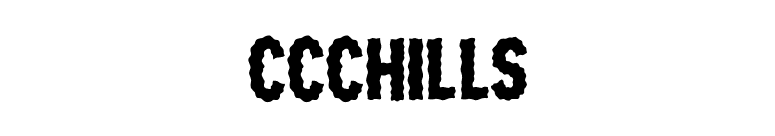 CCChills font preview