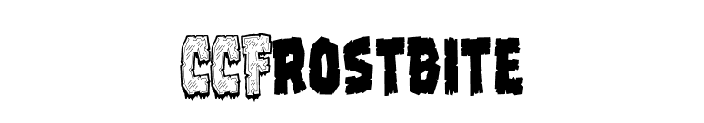 CCFrostbite font preview