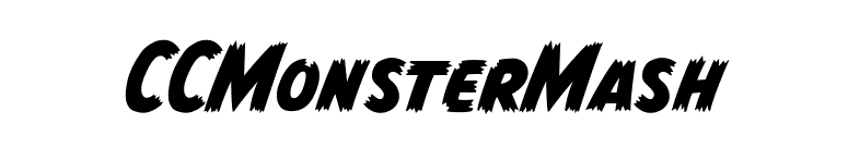 CCMonsterMash font preview
