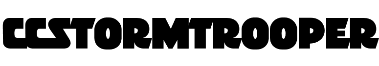 CCStormtrooper font preview