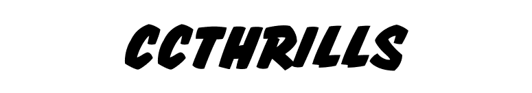 CCThrills font preview