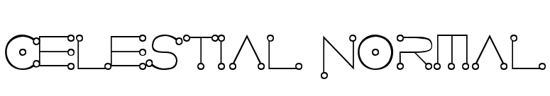 Celestial Normal font preview