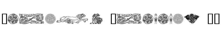 Celtic Elements II font preview