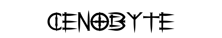 Cenobyte font preview