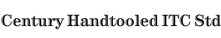 Century Handtooled ITC Std font preview