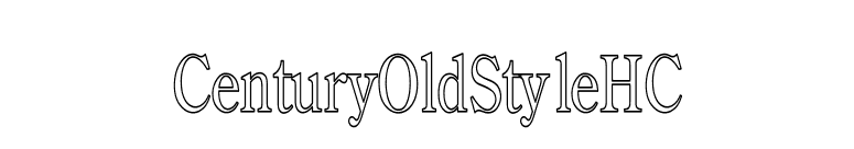 CenturyOldStyleHC font preview