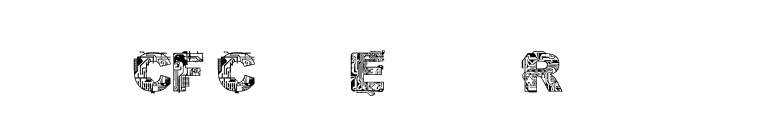 CF Circuit Electrique Regular font preview