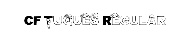 CF Tuques Regular font preview