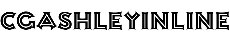 CgAshleyInline font preview