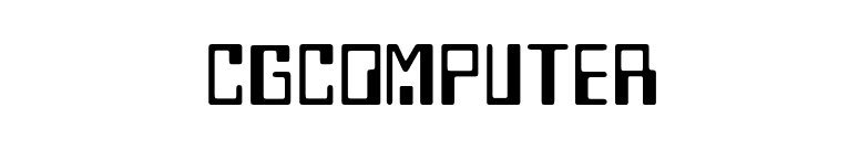 CgComputer font preview
